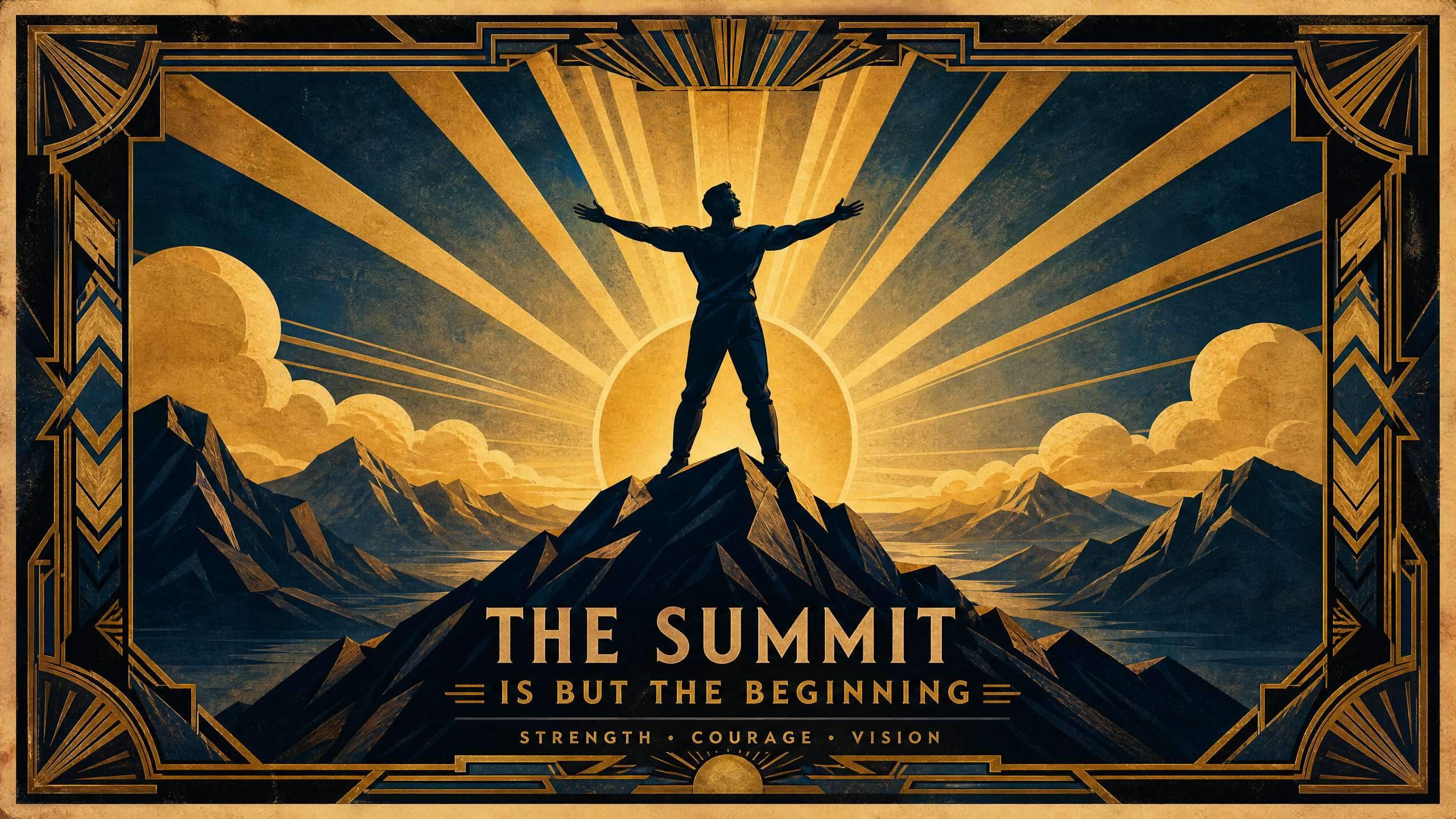Hero at the summit
